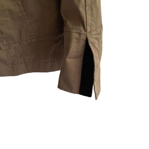 RIANI Cotton Military Army Jacket Green Black 2 - Picture 7 of 8